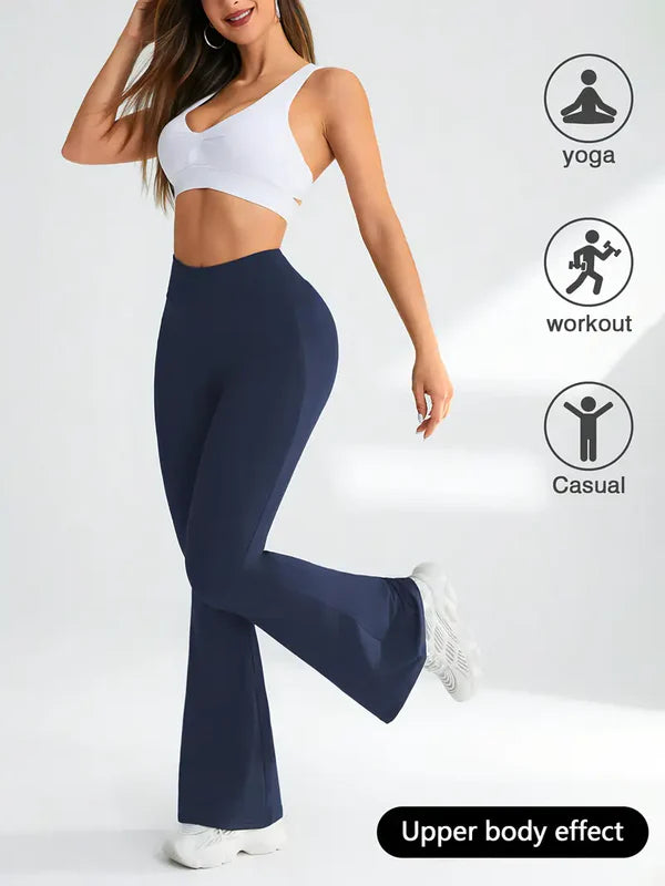 LULU L® - Pantalones acampanados casuales, deportivos y versatiles