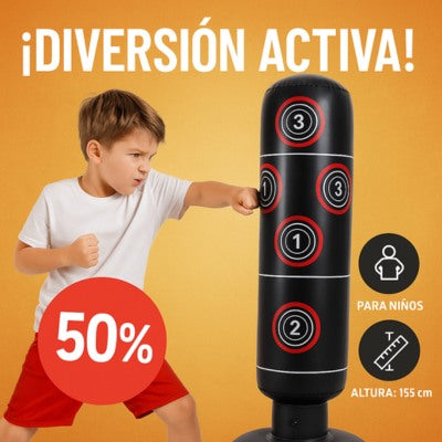 Mini Ring™ Diversión y disciplina en casa – Incluye guantes gratis