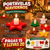 Kit de Portavelas para el Día de las Velitas 🕯️¡PAGA 15 Y LLEVA 20!