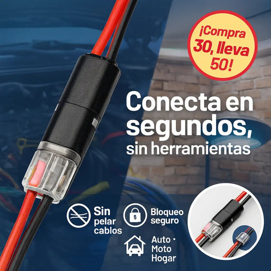 ConectaPro™ – Pack x30 + 20 de regalo bloqueo seguro y conexión rápida