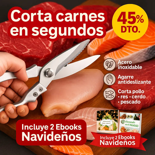 FoodPro™ – Despresar carne, cerdo, pescado facil+ GRATIS 2 Ebooks de recetas navideñas