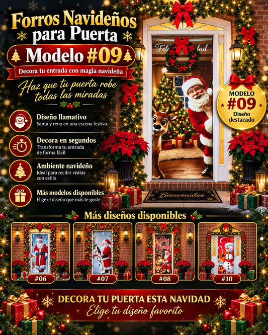 FORRO PUERTA NAVIDEÑO - Navidad