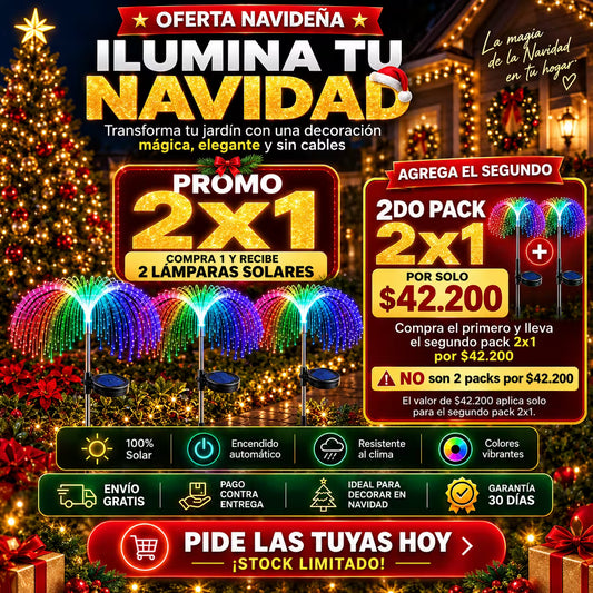 MedusaLight™ – Medusas Solares que Iluminan tus Noches sin Gastar Luz | Promo 2x1 ✨